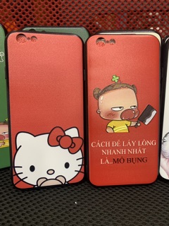 Ốp lưng iPhone 6/6S, 6plus, 7plus/8plus in hình cute