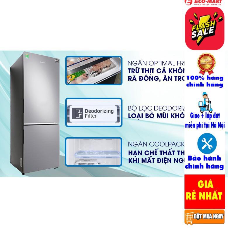 RB30N4010S8/SV Tủ lạnh Samsung Inverter 310 lít RB30N4010S8/SV(Miễn phí giao + Lắp đặt tại Hà Nội - đi tỉnh liên hệ shop