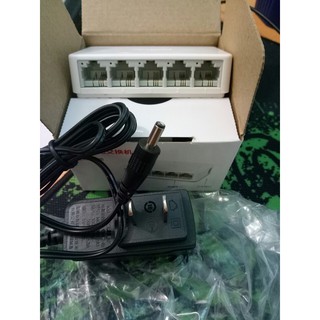 Unicorn Express_ Switch chia mạng 5 cổng Mercury