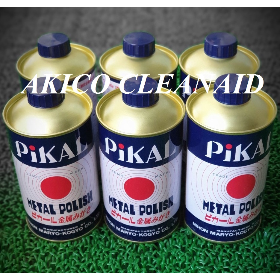 Combo 02 Bình Dầu đánh bóng kim loại Pikal Metal Polish 300g nhập khẩu từ Nhật Bản