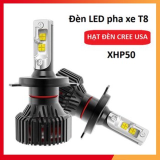 Đèn pha led T8 cao cấp Cree XHP50 siêu sáng