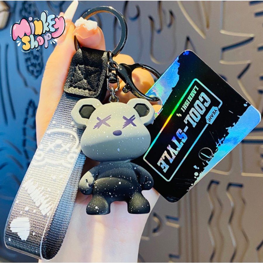 Móc Khóa Đẹp Hình Kaws xx Cute phụ kiện Túi Xách dễ thương -Minkey