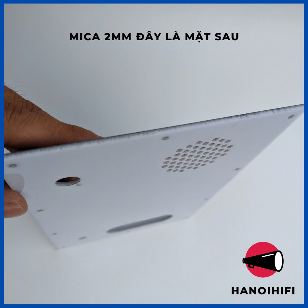 Mặt lưng loa phong cách DIY Marshall Kilburn bằng mica in UV 2 lớp