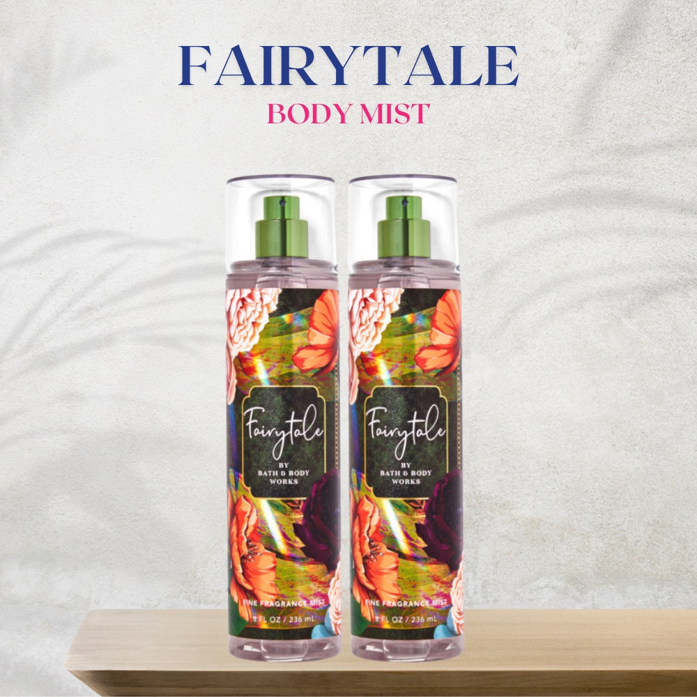 Xịt Thơm Toàn Thân Body Mist Bath & Body Works Fairy Tale - Hương Ngọt Ngào Chai 236ml