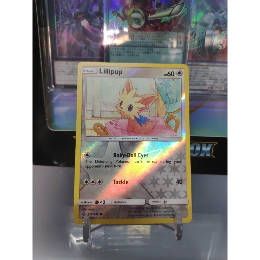 [ Dưa Hấu Yugioh ] Lá bài thẻ bài Pokemon Lillipup