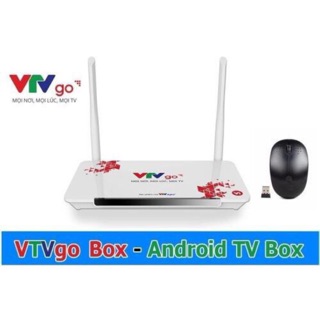Đầu androi tivi box vtv go chính hãng - tặng chuột không dây