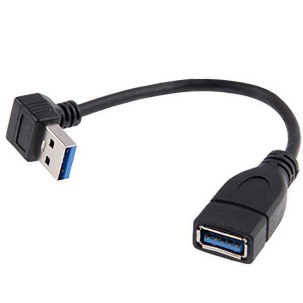 Dây Cáp Mở Rộng Usb 3.0 Góc 90 Độ Dài 20cm