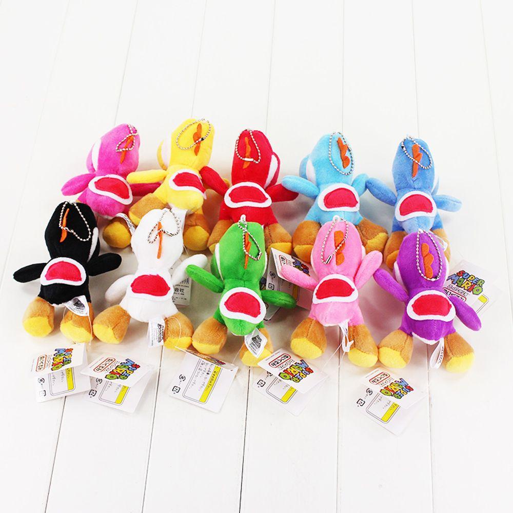 Móc Khóa Hình Khủng Long Nhồi Bông Đáng Yêu