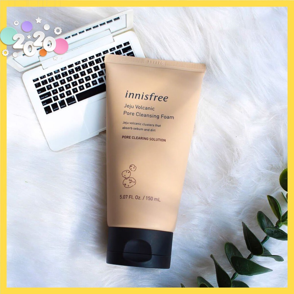 Sữa rửa mặt tro núi lửa Jeju volcanic pore cleasing foam 150ml Flash Sale