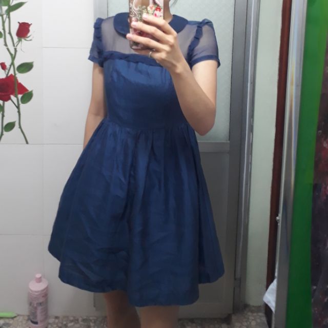 Váy cổ sencombo live