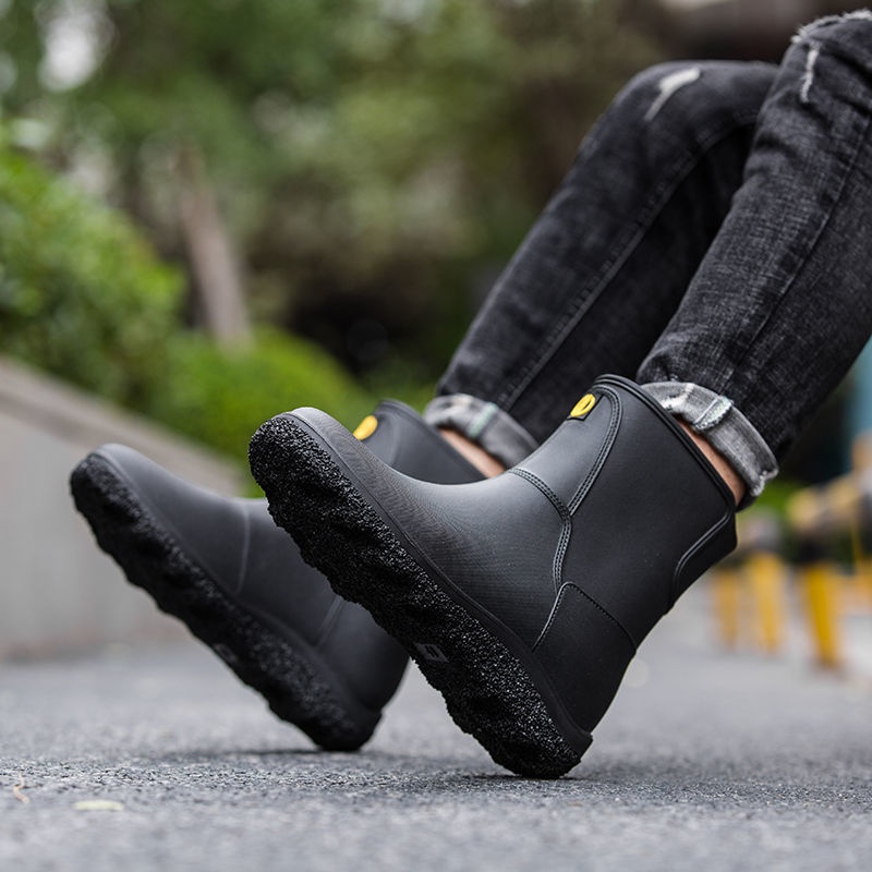 Keen Ủng Cao Su Chống Trượt Thời Trang Cho Nam