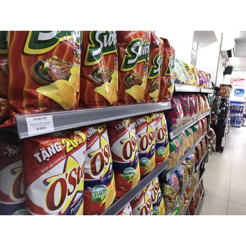 Nẹp dán siêu thị quảng cáo, Nẹp Dán Kệ Quảng Cáo