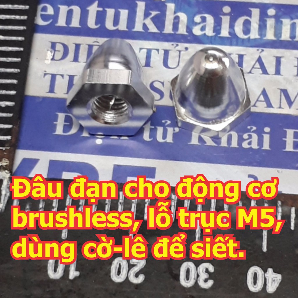 đầu đạn cho động cơ brushless, lỗ trục M5/M6, vặn cờ lê/lỗ vặn kde5490