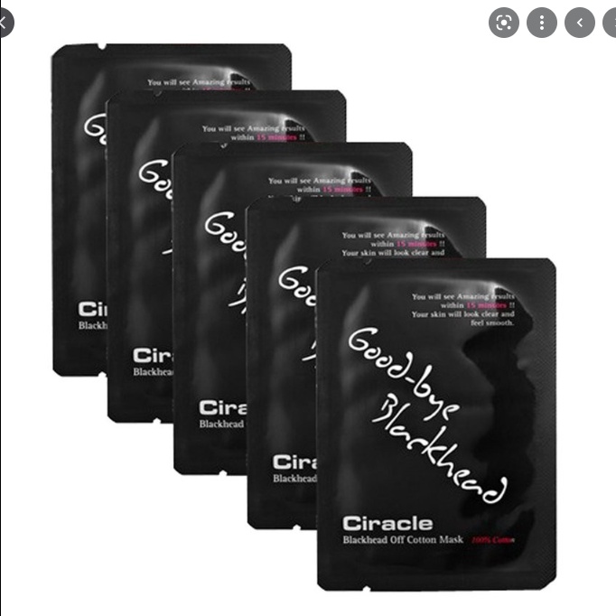 Miếng Đẩy Mụn Đầu Đen Ciracle Goodbye Blackhead