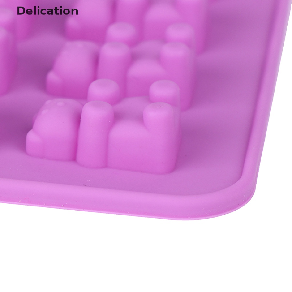 Khuôn silicone làm bánh/kẹo/thạch hình chú gấu dễ thương
