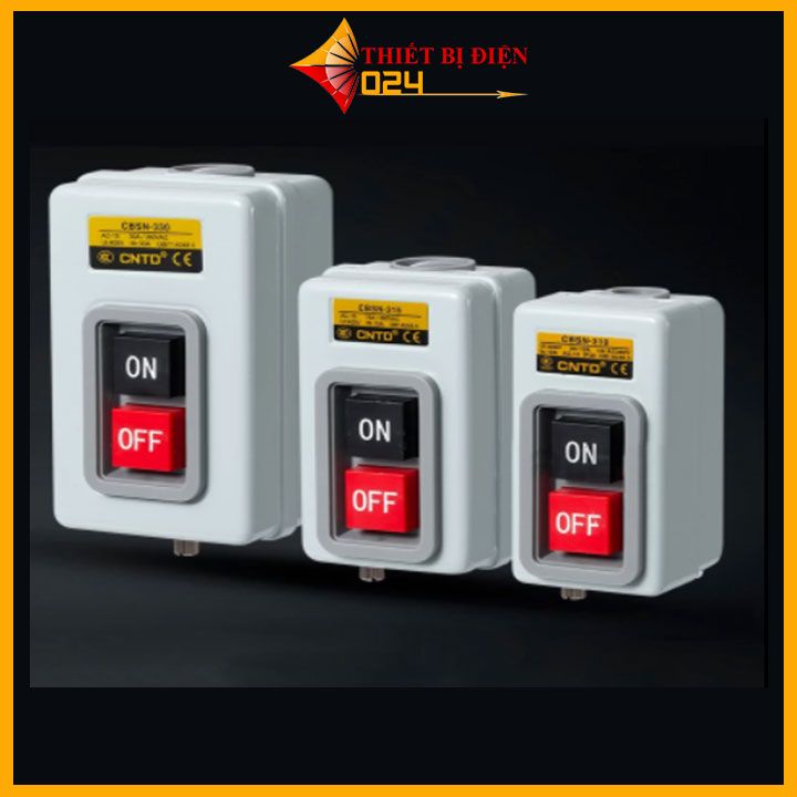 Công Tắc Nút Nhấn 3 Pha 380V BS230B