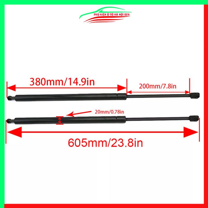 Bộ ty thủy lực ben hơi chống cốp sau Lexus RX350 RX450h 2010-2015 kèm phụ kiện lắp