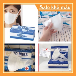 Khẩu Trang 3D Mask Unicham / Monji / Xuân Lai / Duy Khánh  /  YuKi / Duy Quân( CHÍNH HÃNG )  công nghệ dập Nhật Bản.