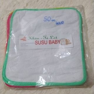 Combo 10 miếng khăn - tả lót SUSU BABY