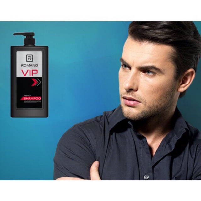Dầu gội cao cấp nam Romano VIP