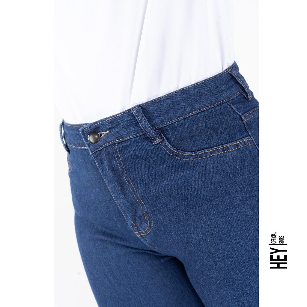 Quần jean ống suông nữ lưng cao, quần ống rộng dáng suông full từ S đến 2XL 3 màu lựa chọn Q03 - HEY OFFICAL | BigBuy360 - bigbuy360.vn