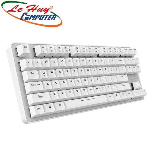 Bàn phím cơ không dây DareU EK807G White (Blue/ Brown/ Red switch)