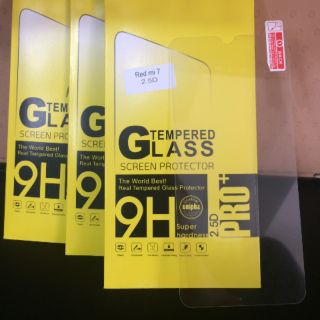 Combo 3 kính cường lực cho Xiaomi Red Mi 7