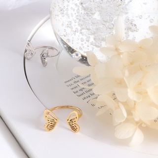 Nhẫn Nữ Butterfly Titan Ko Đen TT 3867