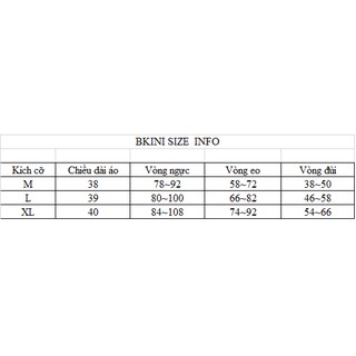 Set bikini đi biển