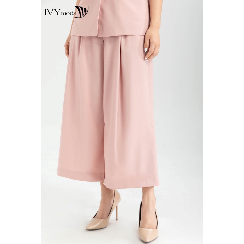 Quần dài ống suông nữ IVY moda MS 22M6418