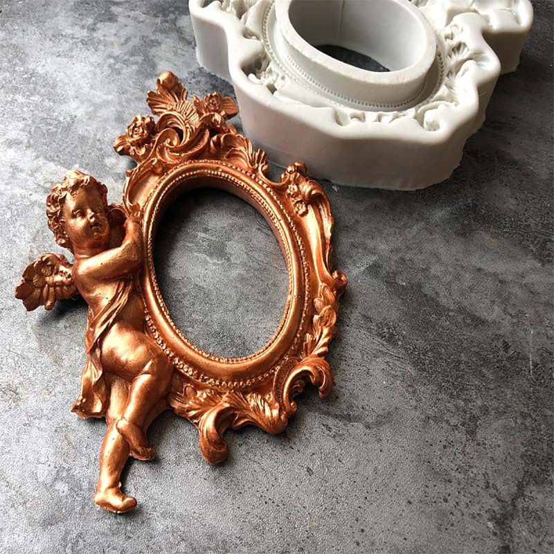 Khuôn Silicone Làm Bánh Hình Thiên Thần Xinh Xắn