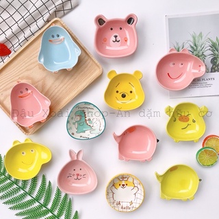 Bát sứ ăn dặm hình thú ngộ nghĩnh size nhỏ cho bé ADKN