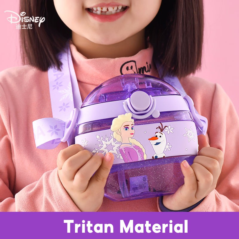 Bình nước Disney/ LOTSO BEAR hình bánh Donut có ống hút cho bé