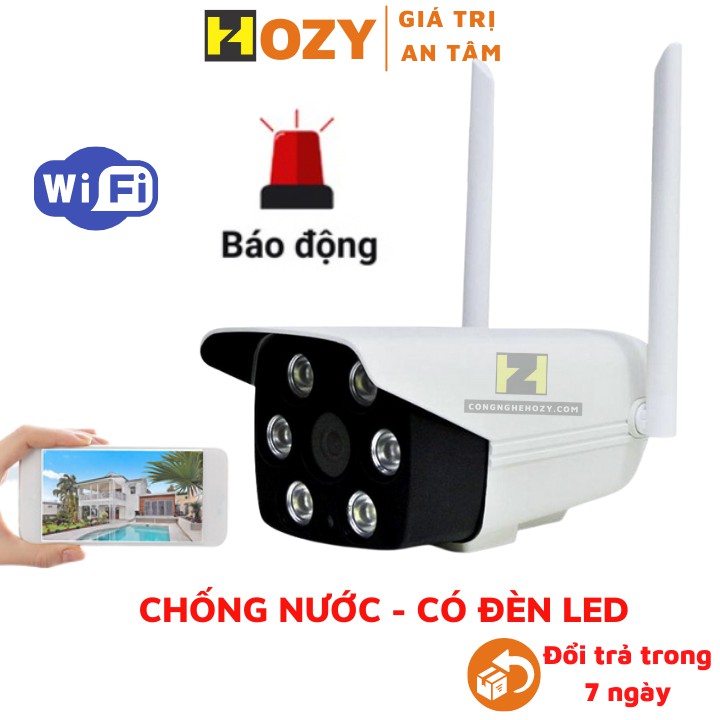 CAMERA ngoài trời wifi Onvizcam VT02 phầm mềm Carecam Pro chống nước, đèn LED quay đêm có màu  Full HD có báo động