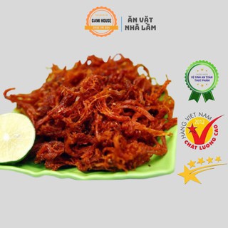 Khô Bò Sợi Dài Lá Chanh Cay Cay Mặn Mặn Ngọt Ngọt Loại 1 Hũ 250g - Đồ Ăn Vặt Nhà Làm