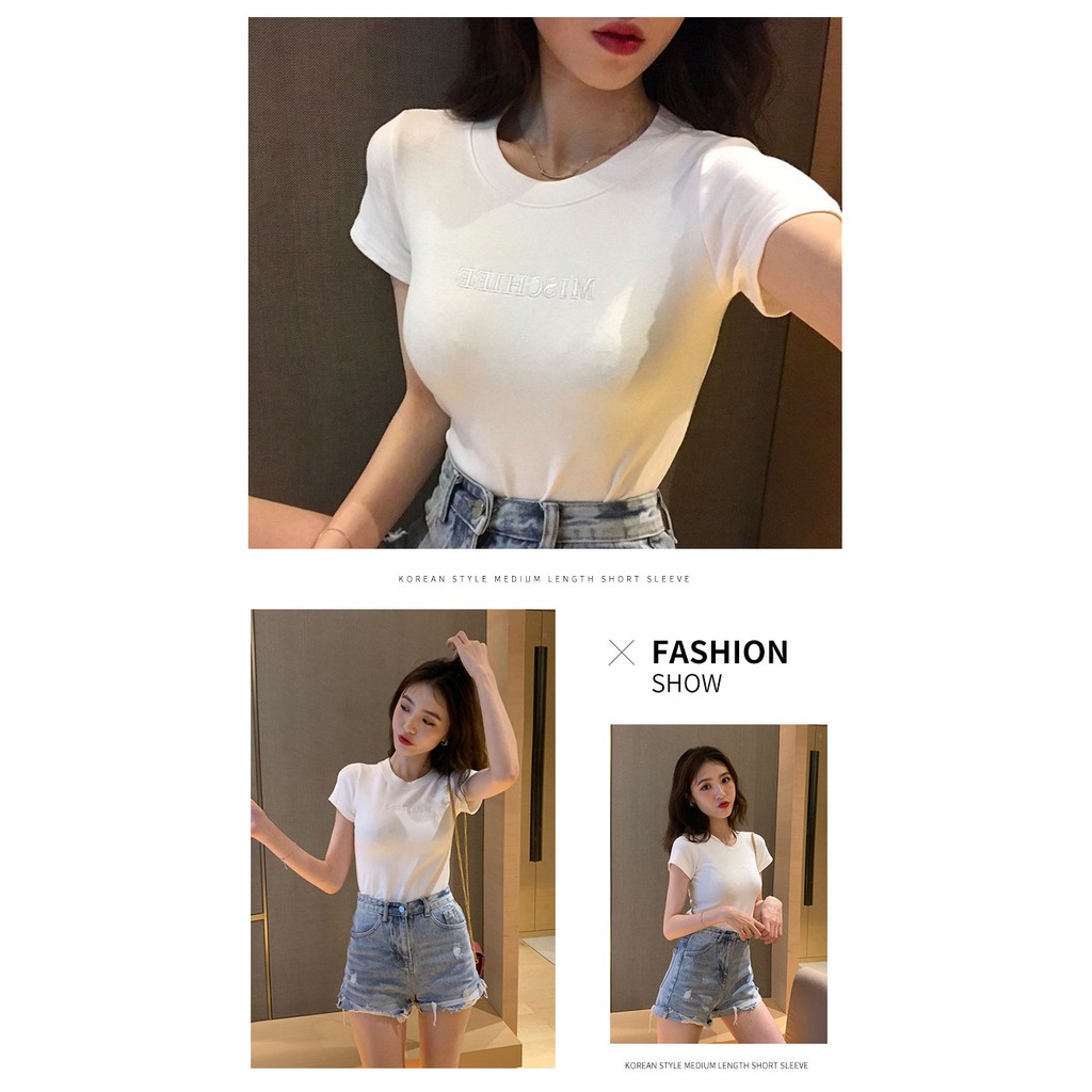 Áo croptop phong cách Hàn Quốc