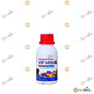 Phân bón vi lượng vif-mix chai 100ml dung dịch thuỷ phân bánh dầu đậu phộng - c2.1012