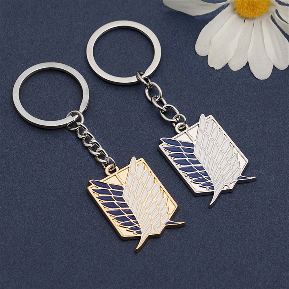 Móc Khóa Hình Đôi Cánh Thiên Thần Trong Phim Attack On Titan Thời Trang Cho Cặp Đôi