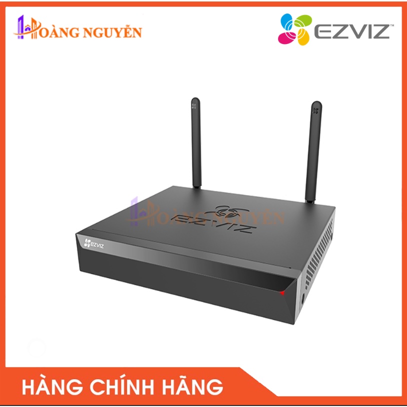 [NHÀ PHÂN PHỐI] Bộ Kit Camera IP EZVIZ CS-C3WN 2MP 4 Camera, đầu ghi CS-X5S-8W 8 kênh/ CS-X5S-4W 4 kênh - Kèm HDD WD