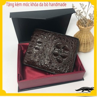 Ví Bóp Cá Sấu Nguyên Con Siêu Chất. Sang Trọng và Đẳng Cấp