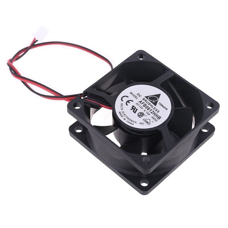 Quạt Tản Nhiệt Làm Mát CPU 6cm AFB0612HHB 6015 6025 12V 0.18A Cho Delta