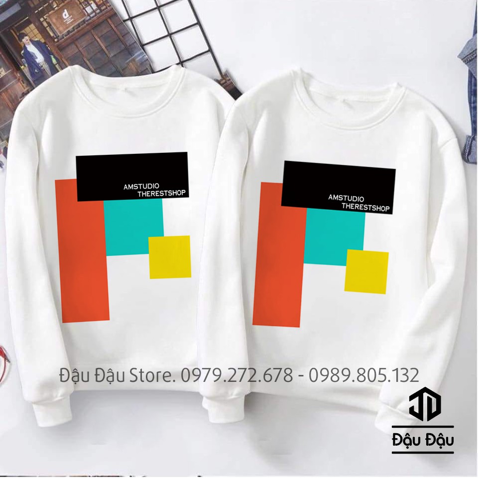 { trùm sỉ } ÁO NỈ ĐÔI TAY DÀI THU ĐÔNG SIÊU ĐẸP- ÁO CẶP THIẾT KẾ MẪU MỚI NHẤT HÀNG TẬN XƯỞNG