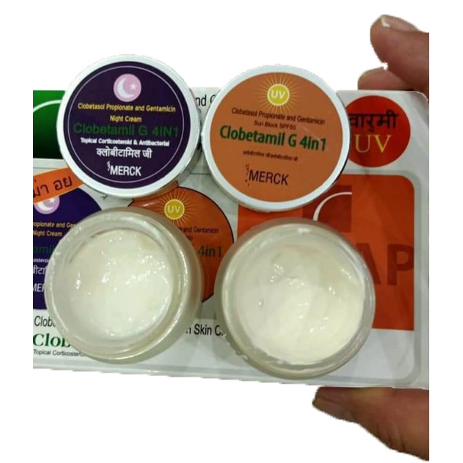 [SALE] [CAM KẾT 100% CHÍNH HÃNG] Bộ Kem Mờ Nám Clobetamil G Cao Cấp Kem Màu Trắng Ngọc Trai Thái Lan (dạng hộp) | BigBuy360 - bigbuy360.vn