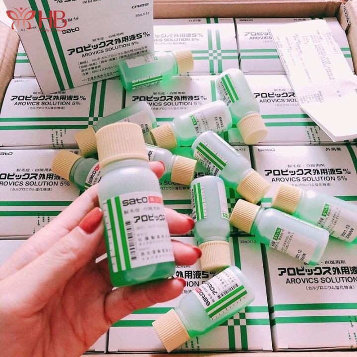 Tinh chất thảo dược kích thích mọc tóc SATO Nhật Bản 30ml