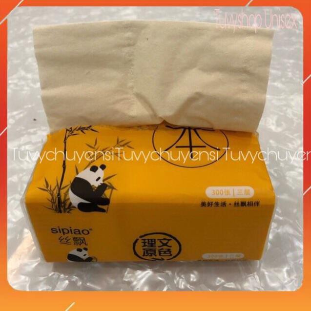 Giấy ăn gấu trúc SiPao - hàng loại 1 siêu ngon