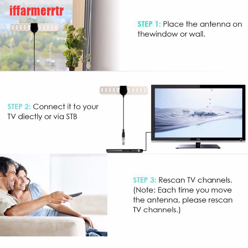 Ăng Ten Tv Kỹ Thuật Số 20db Dvb-T2 1080p Kgd Chống Thấm Nước Cho Xe Hơi | BigBuy360 - bigbuy360.vn