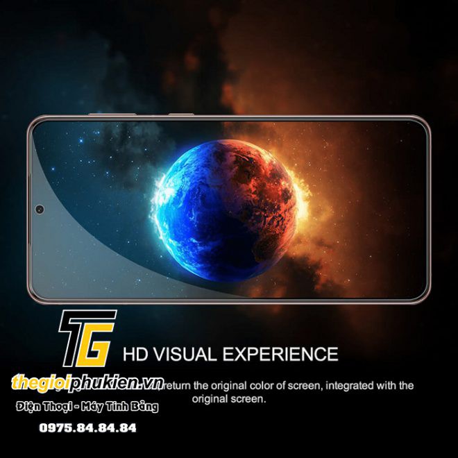 [Hàng mới về] Miếng dán kính cường lực Nillkin full màn hình 3D Amazing CP+ Pro Samsung Galaxy S21, S21+ Plus