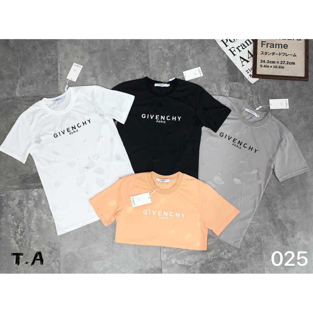 ÁO T-SHIRT GIVENCHY RÁCH LOANG