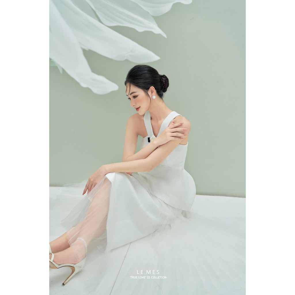LEMES - Áo 2 dây ELPIS phối chân váy See