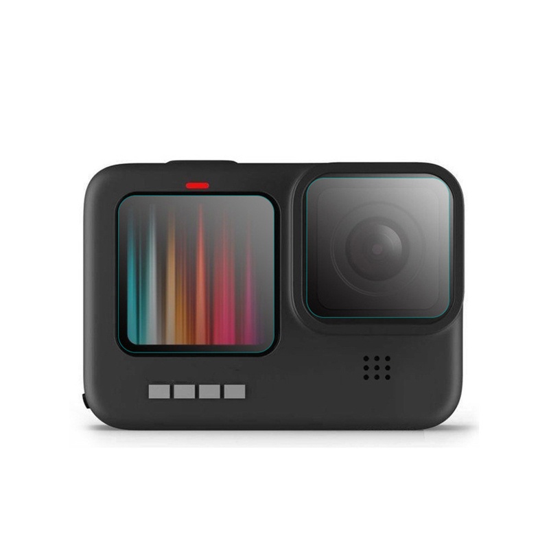 Miếng Dán Cường Lực Bảo Vệ Ống Kính Camera Hành Trình GoPro Hero 9/Hero 10